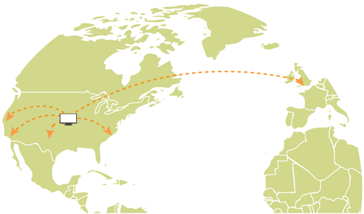 ReadyFleet Technology Manager map